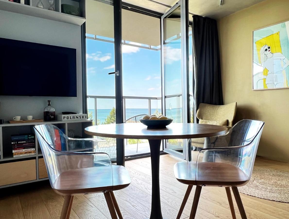 Tuż przy plaży - nowoczesny apartament z tarasem i pięknym widokiem na Bałtyk Mielno  Zewnętrze zdjęcie