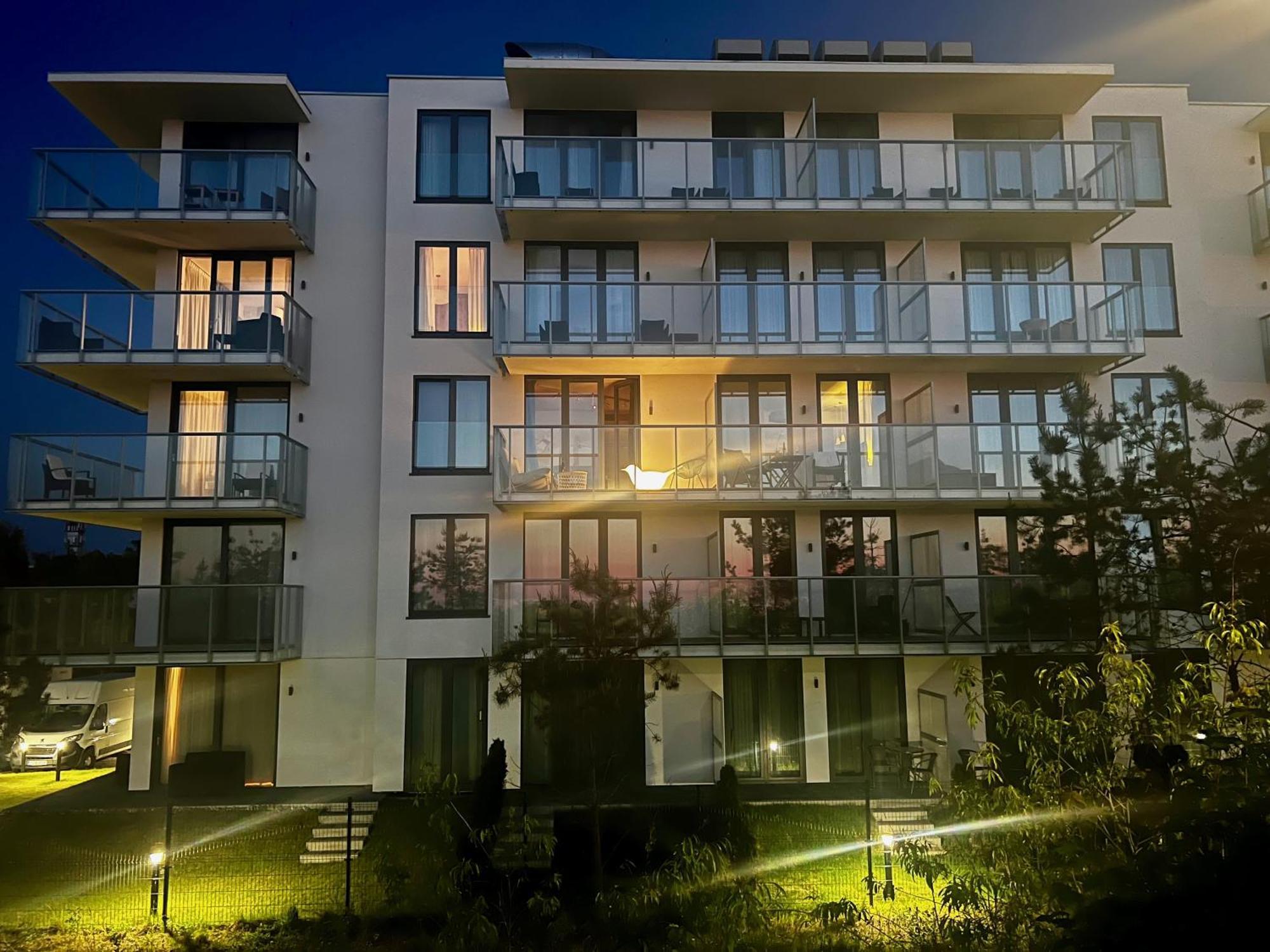 Tuż przy plaży - nowoczesny apartament z tarasem i pięknym widokiem na Bałtyk Mielno  Zewnętrze zdjęcie